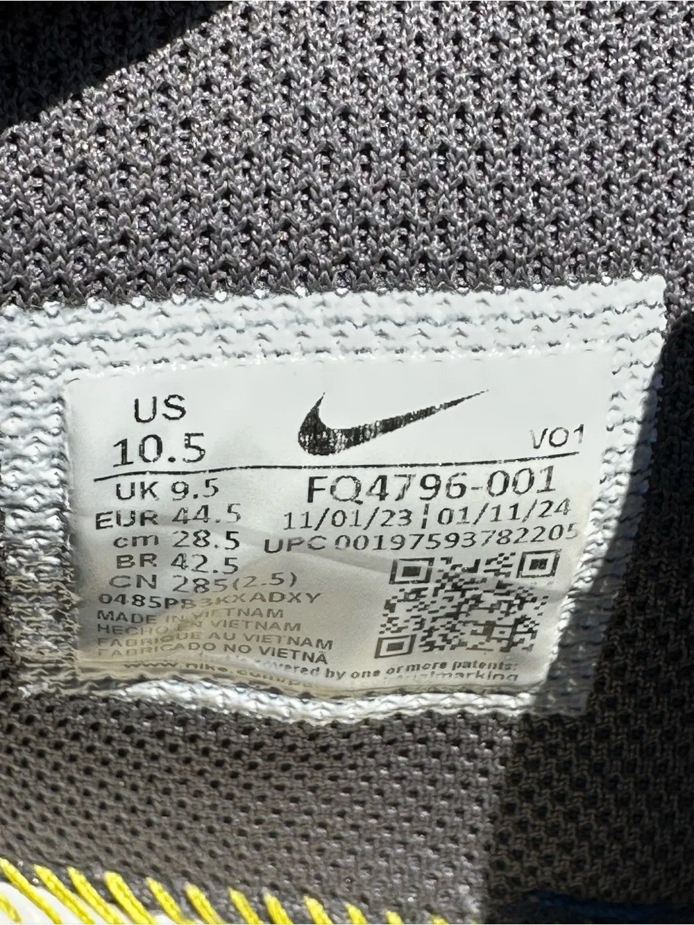 Nike Ja 1 'Personal Touch' Men’s Size 10.5 NO INSOLES